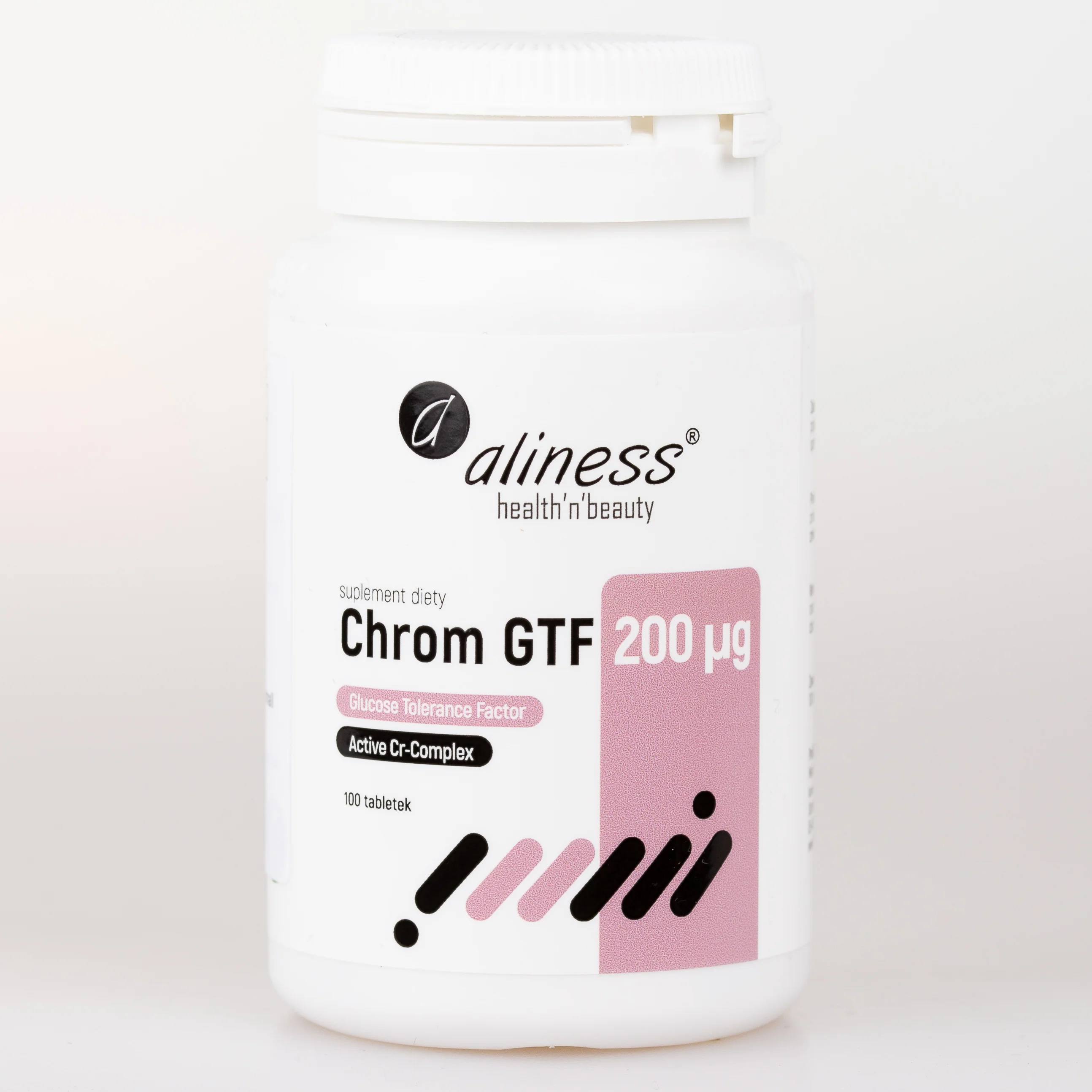 Chromium GTF 200mcg, 100 vegan tablets