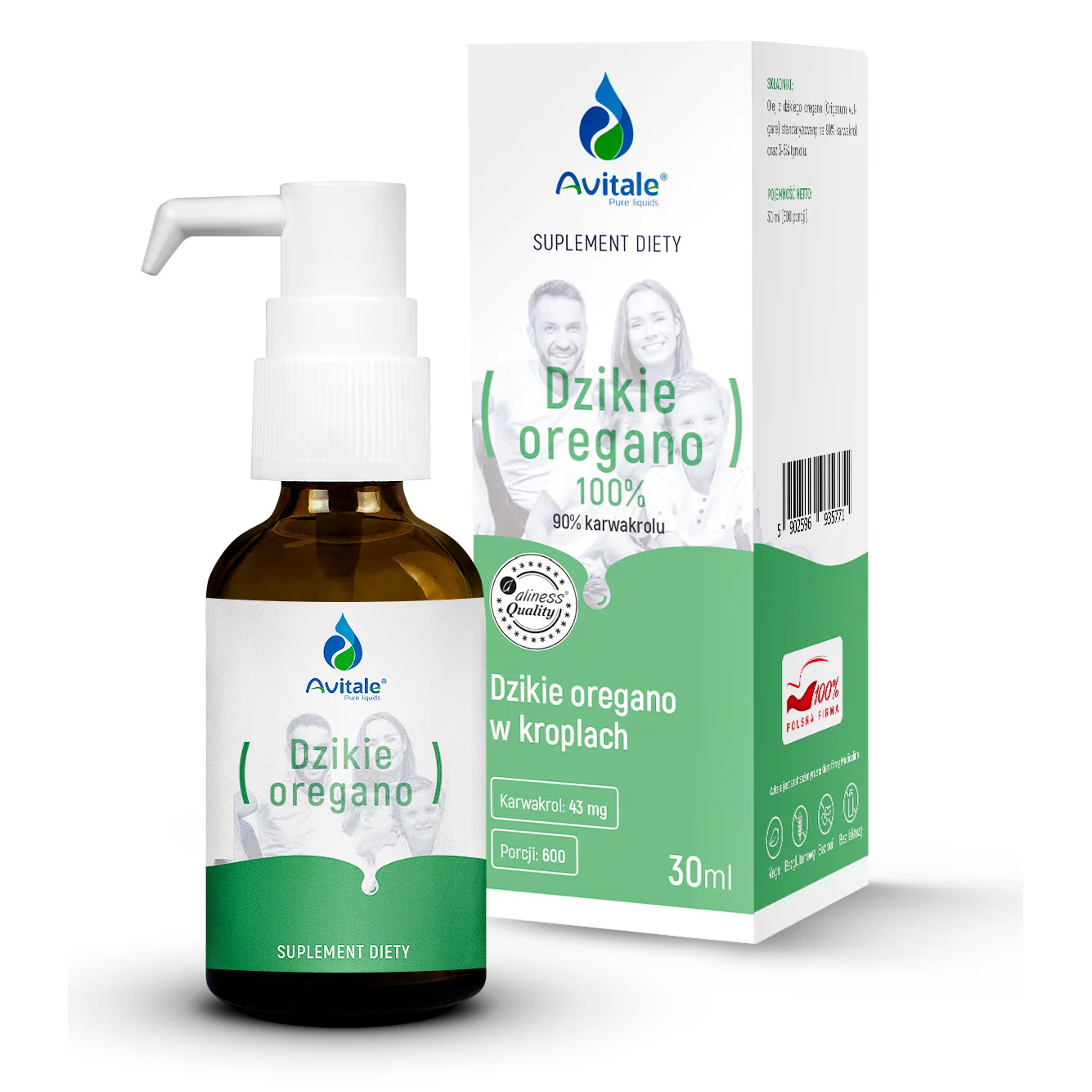 Avitale liquid Wild Oregano 100% Natural Oil, 90% Natural Carvacrol, 30 ml in drops, Candida and thrush cleanse - Image 4
