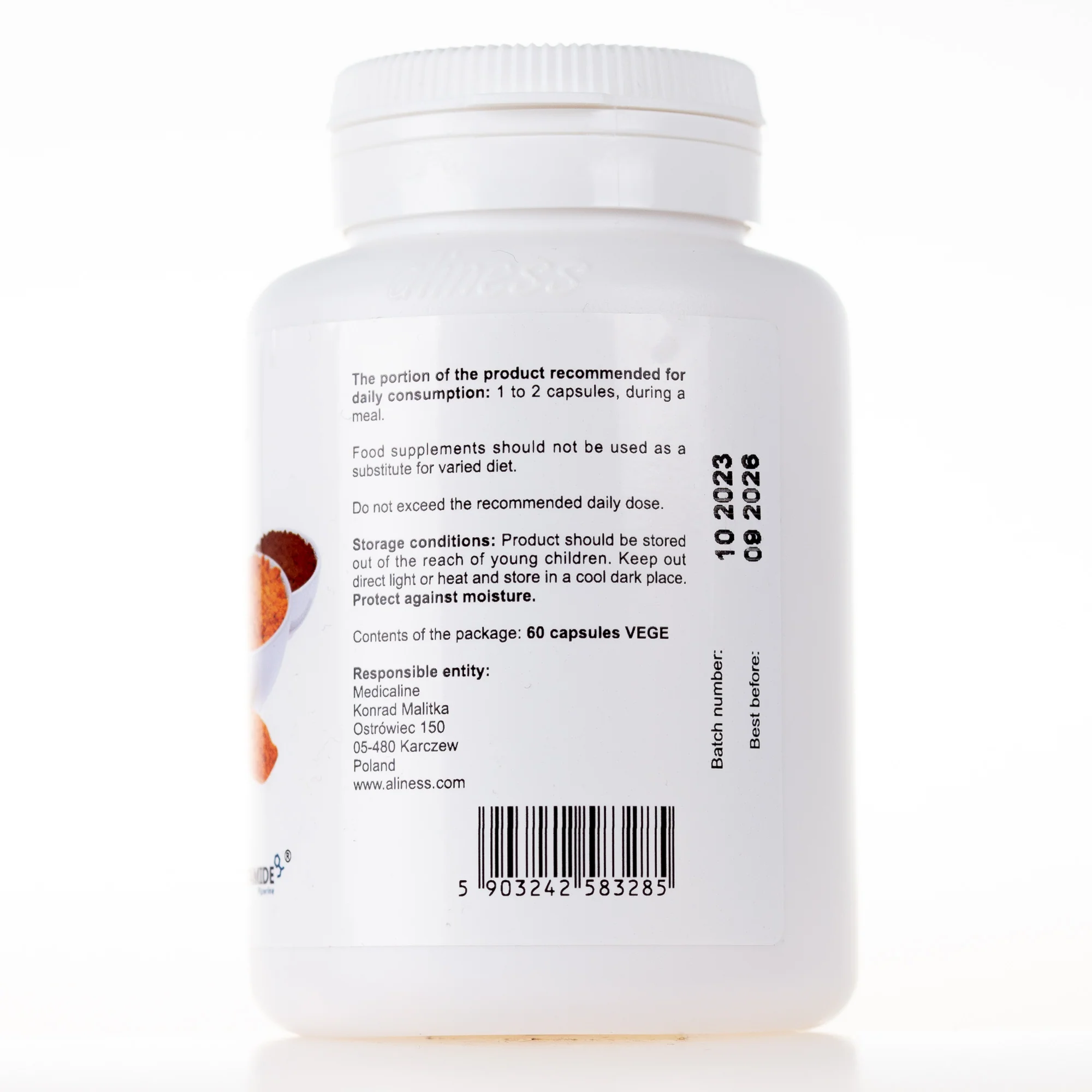 Curcumin 3 Plus, 60 vegan capsules - Image 7
