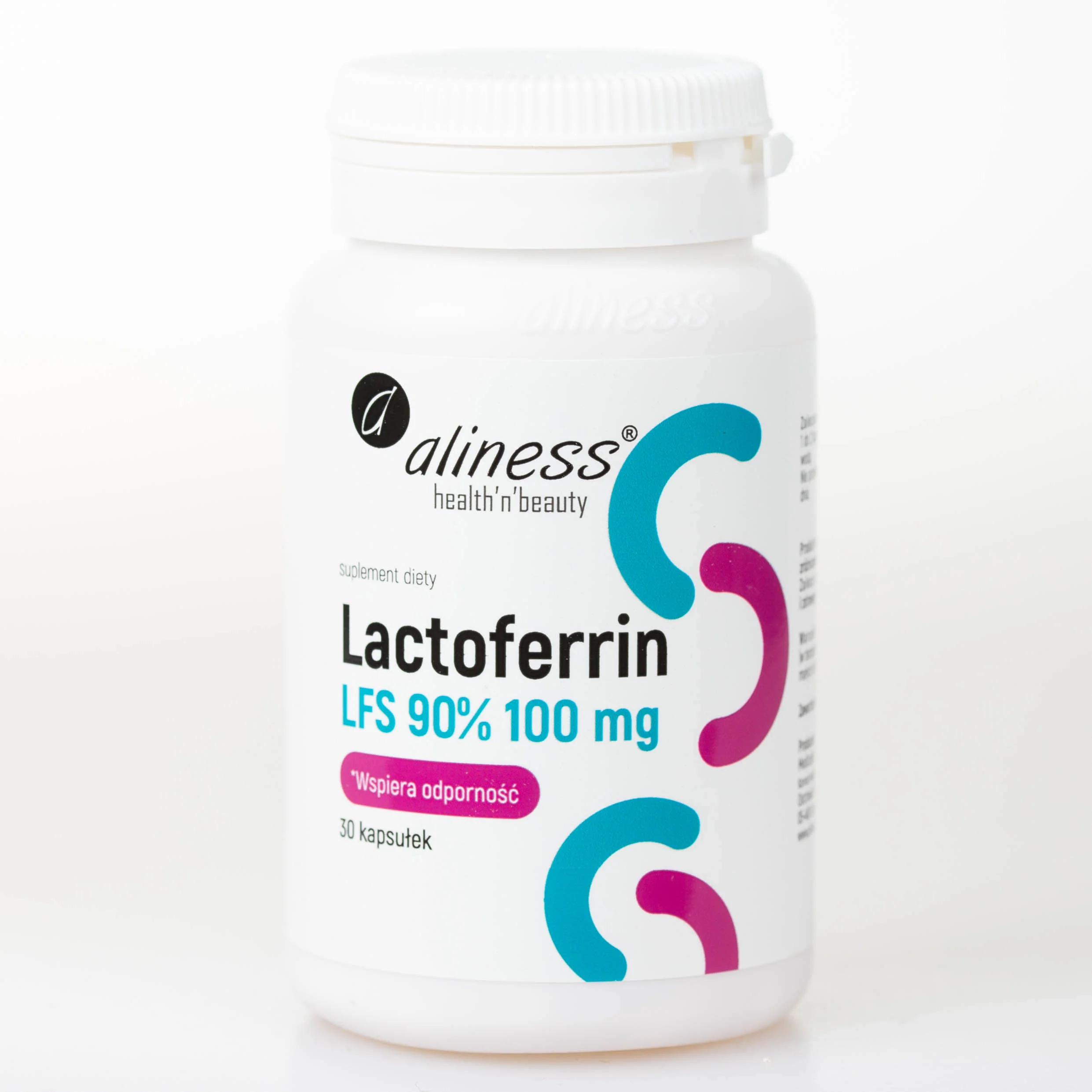 Lactoferrin, 30 capsules, LFS 90% 100mg, 1 month supply