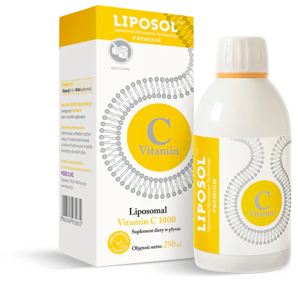 250ml of Liposomal Vitamin C 1000mg, natural taste, buffered, Liposol, Aliness - Image 5