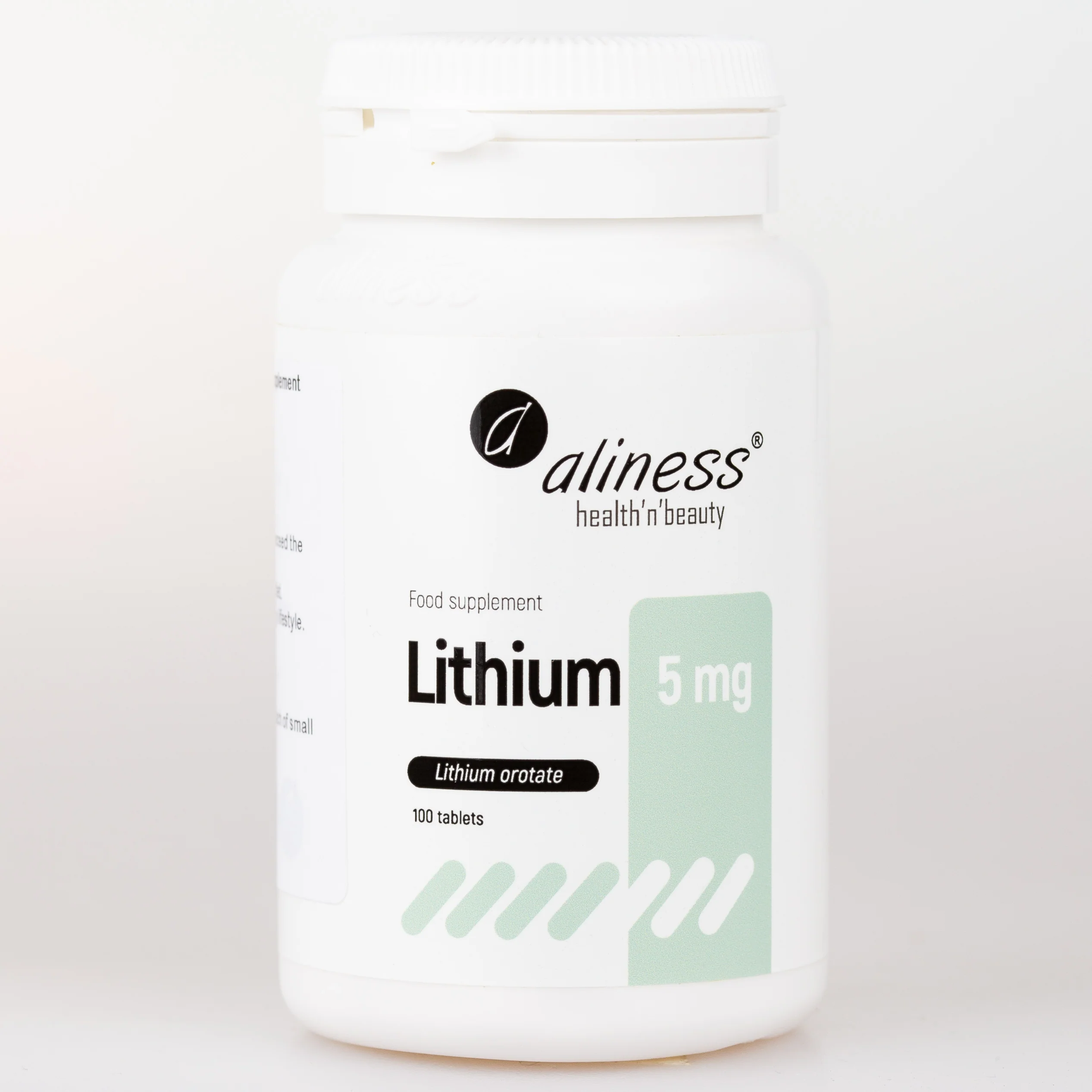 Lithium Orotate 5mg, 100 vegan tablets - Image 5