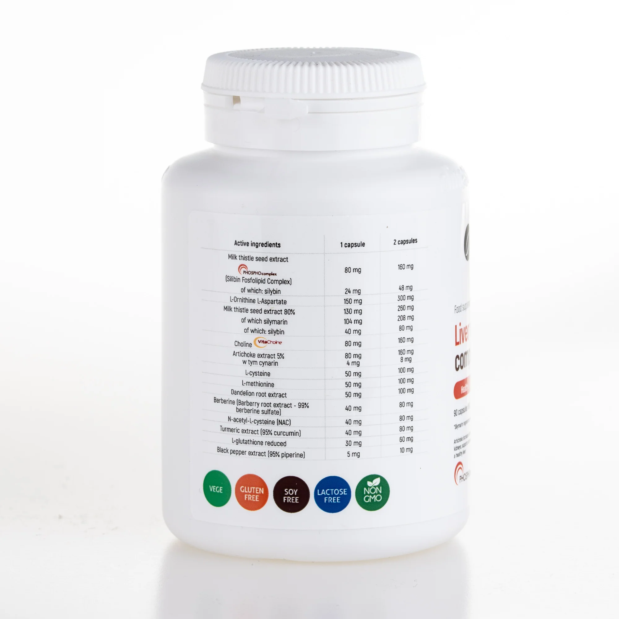 Liver Regeneration Complex 90 vegan capsules, Liver Support Supplement UK - Image 3