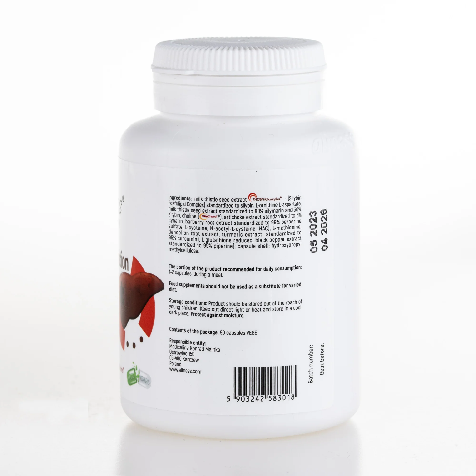 Liver Regeneration Complex 90 vegan capsules, Liver Support Supplement UK - Image 4