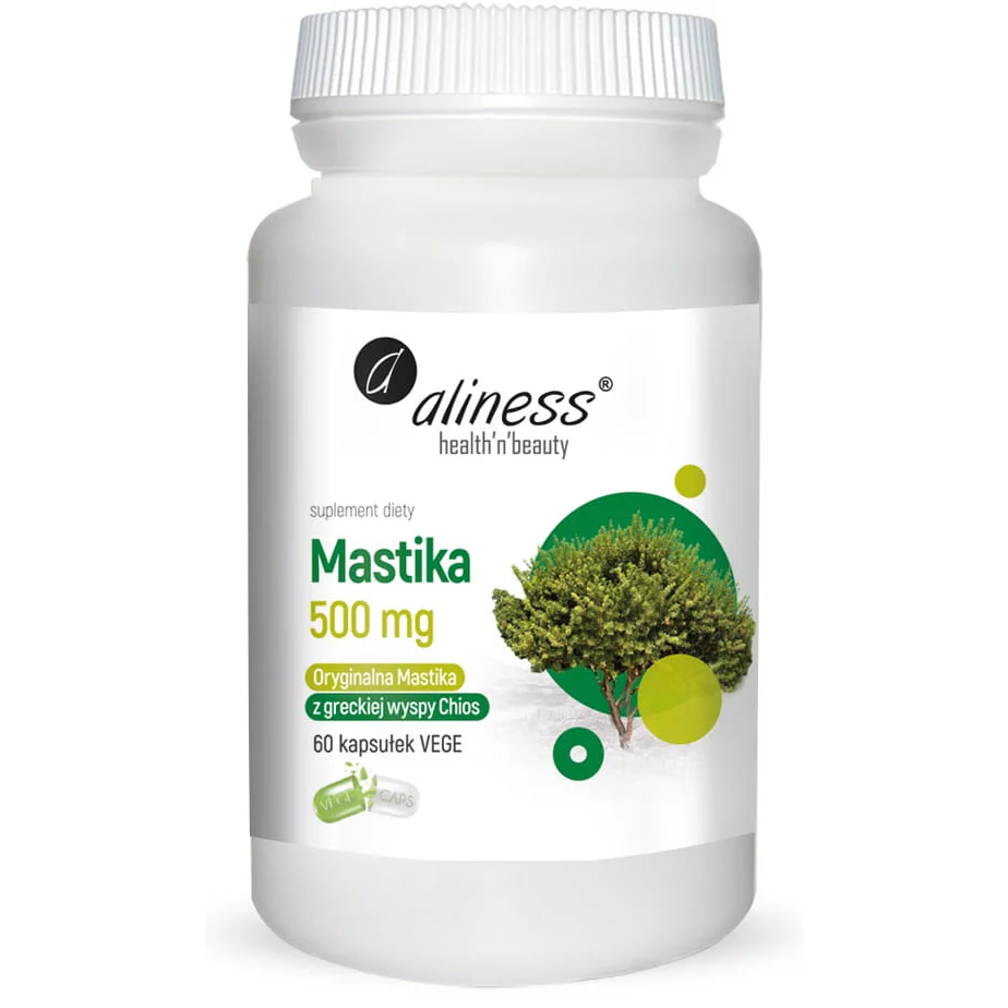 Mastika, powdered Matic gum resin Pistacia lentiscus, 60 vegan capsules - Image 4