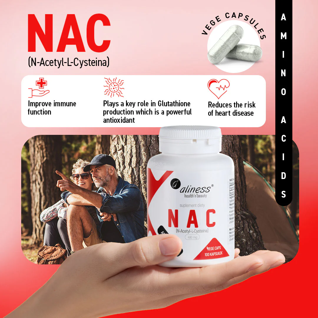 NAC 380mg tablets, N-Acetyl-L-Cysteine, 100 vegan tablets - Image 5