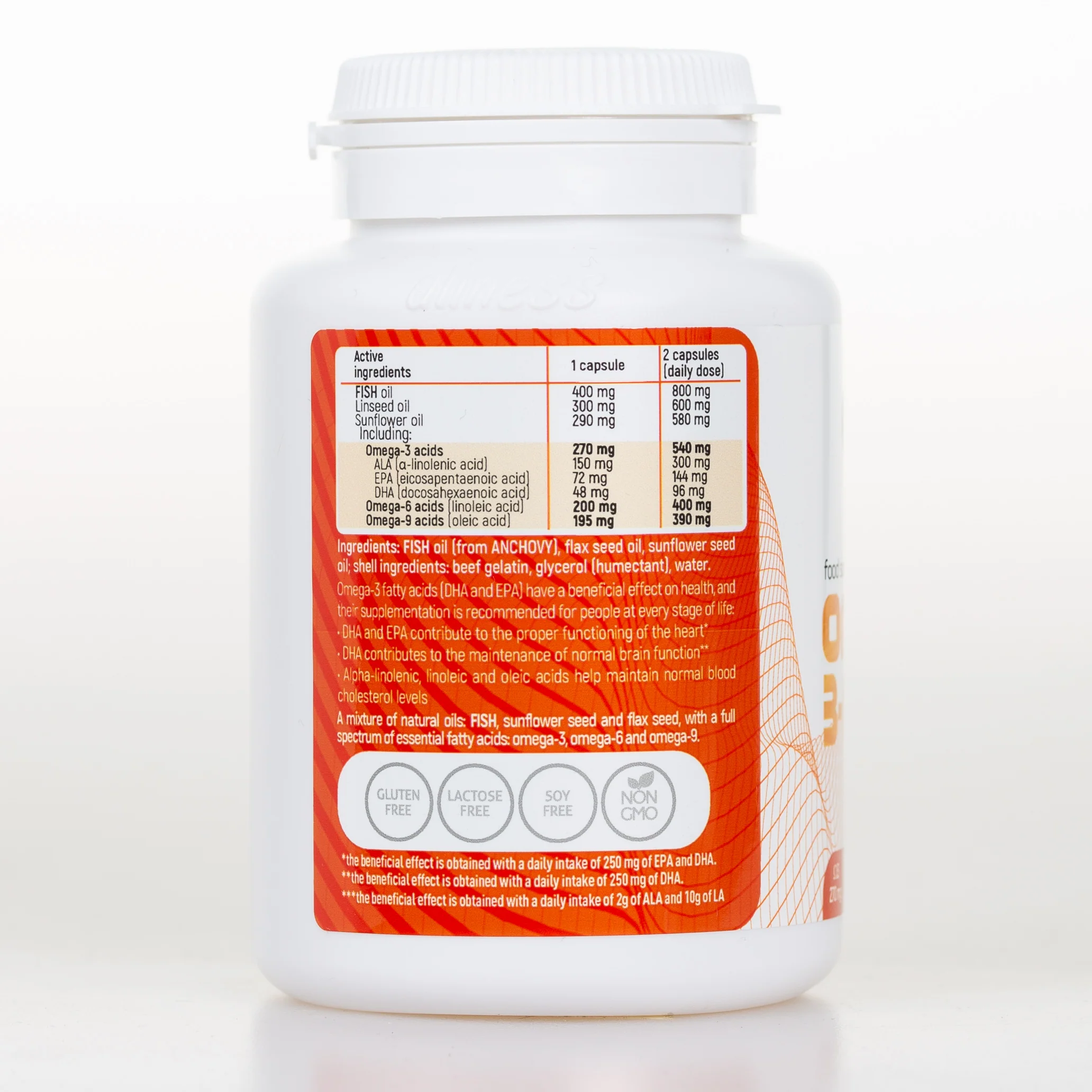 Omega 3-6-9 270/200/195 mg, 90 capsules - Image 3
