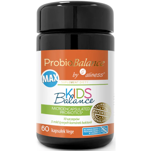 ProbioBalance Kids probiotics & prebiotics, vegan capsules. Aliness Vegan Probiotics - Image 4